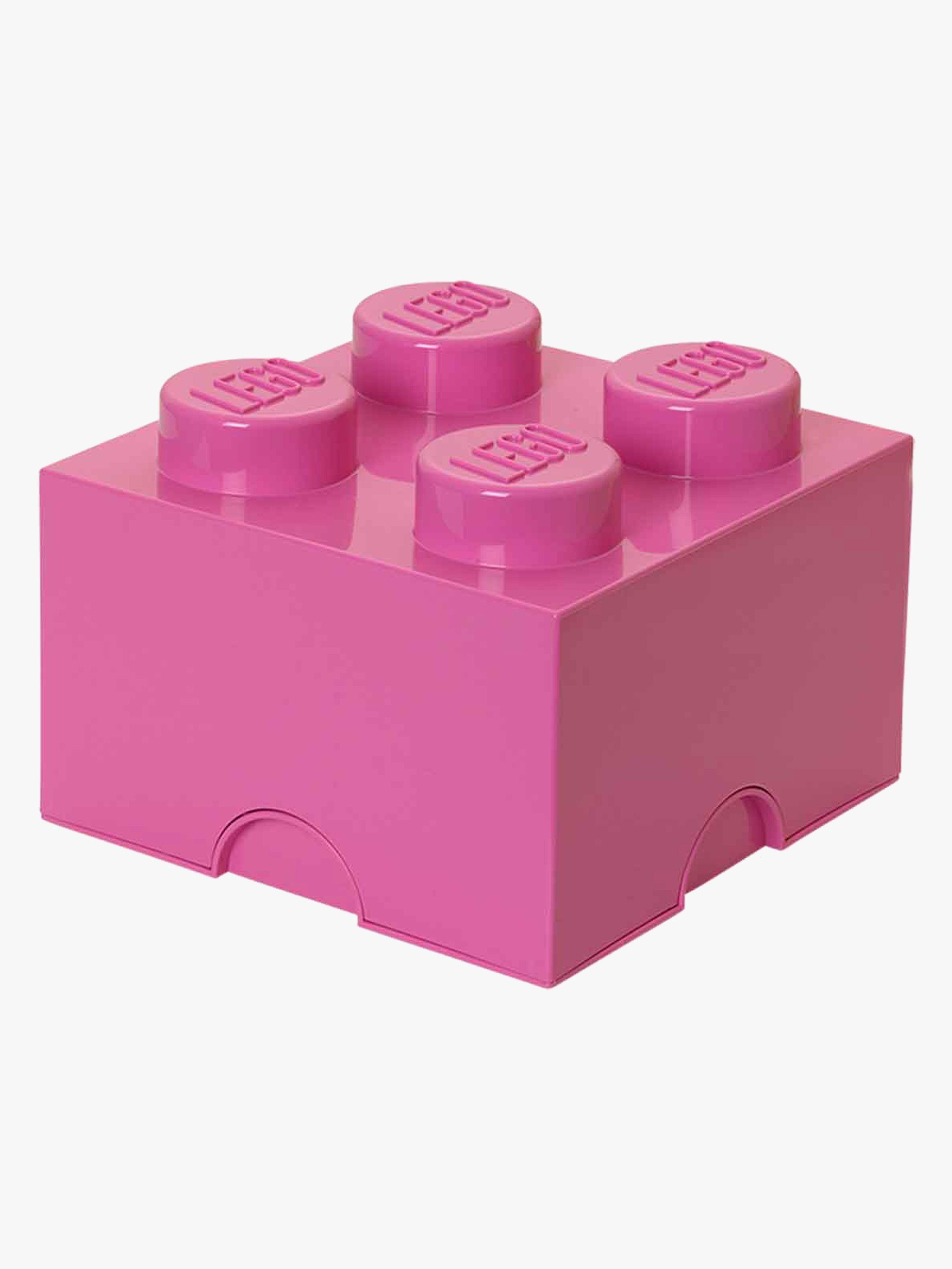 LEGO Förvaring 4 Mellanrosa Förvaring Barnrum