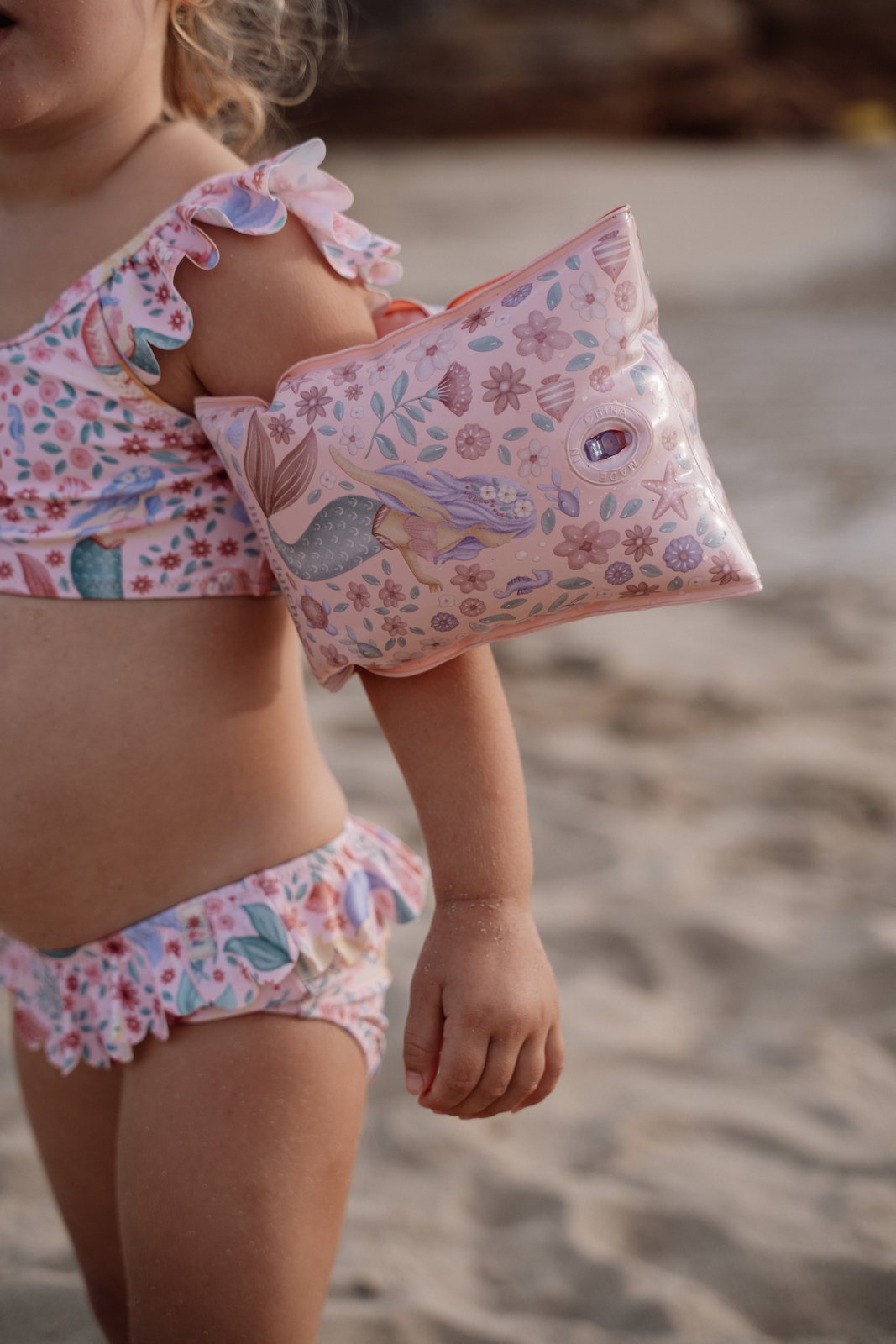 Little Dutch Dreamy Mermaid Armpuffar, Pink