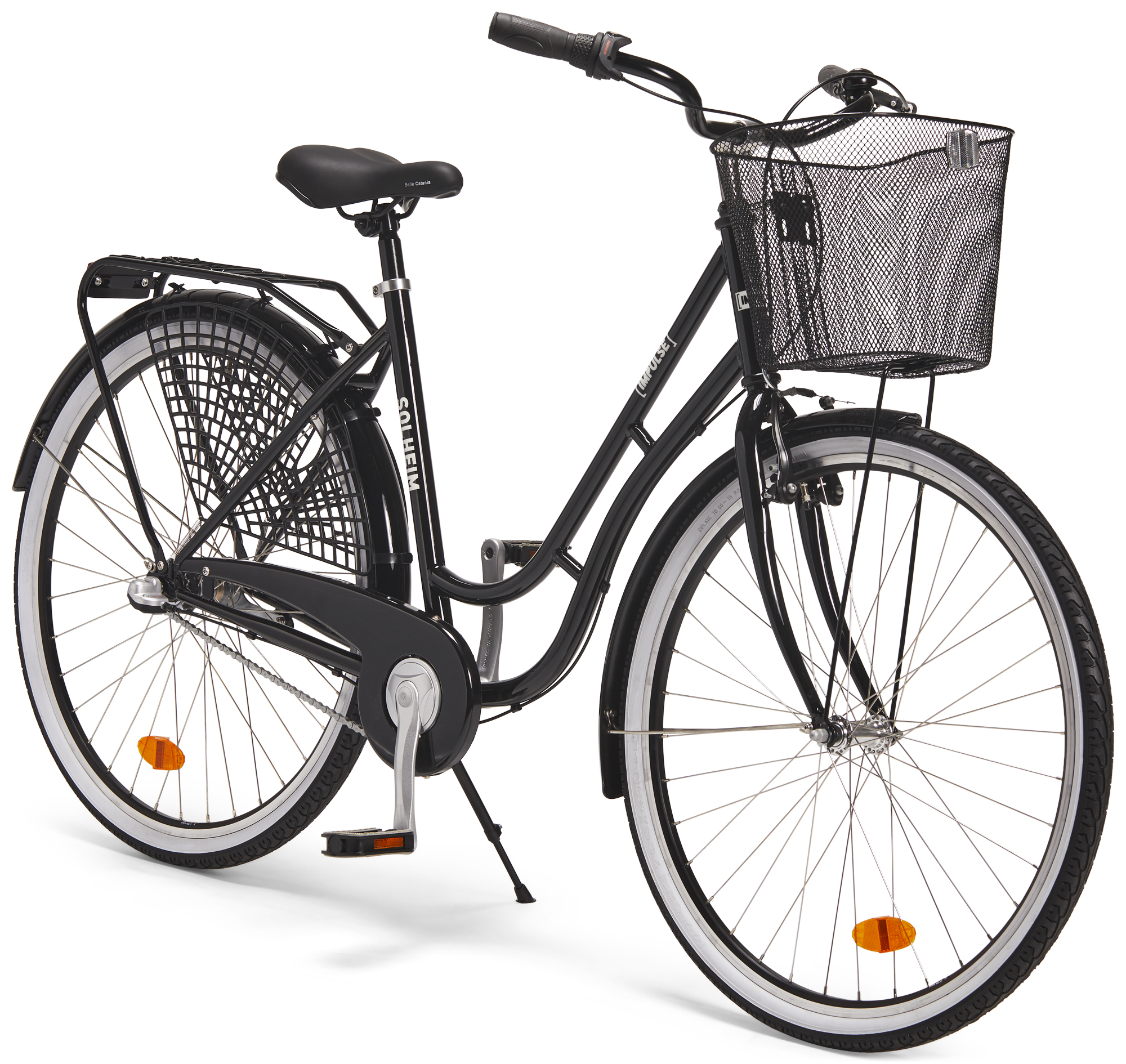 Impulse Premium Solheim Damcykel 28 tum, Black