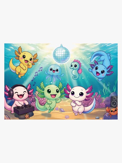 Egmont Kärnan Axolotl Pussel 100 Bitar