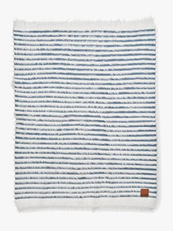 Elodie Furry Knit Filt, Berry Blue