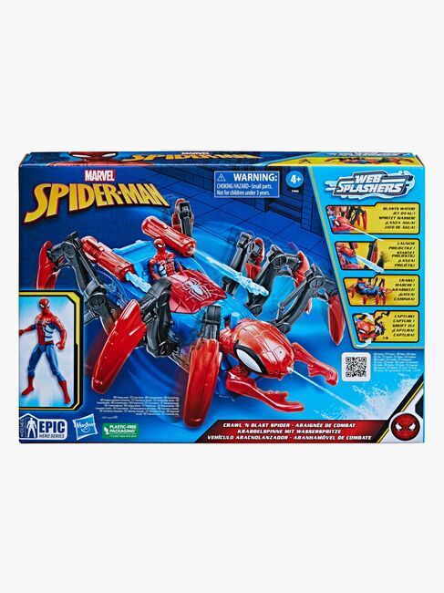 Marvel Spider-Man Crawl 'n Blast Spider Fordon med Figur
