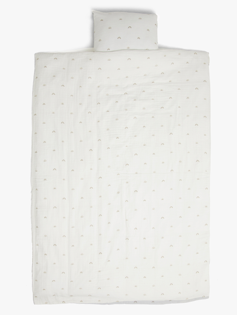 Alice & Fox AVIVA Bäddset Juniorsäng 150x210, Vit