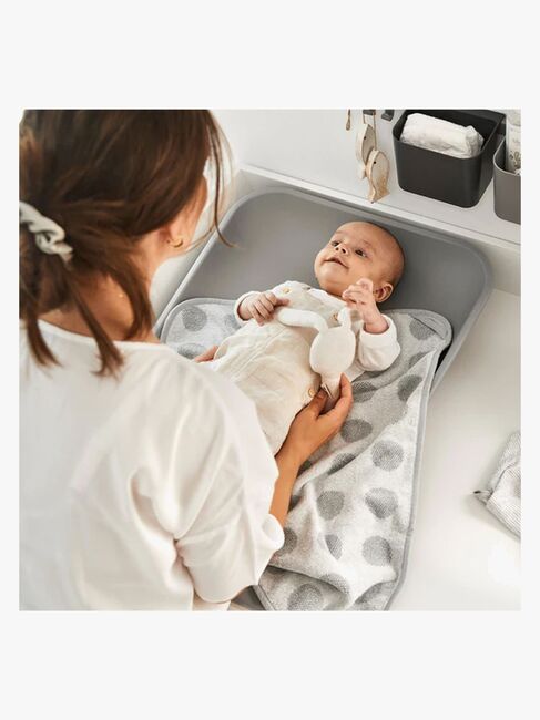 Leander Matty Skötbädd, Pearl Grey