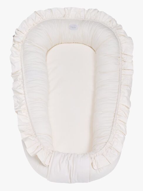 Mini Dreams Cozy Babynest Volang, Ljusbeige