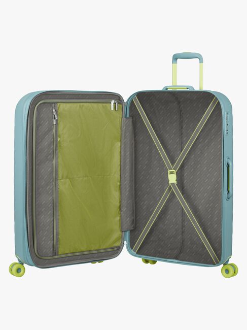 American Tourister Neovibe Spinner Resväska 96-106L, Muted Mint