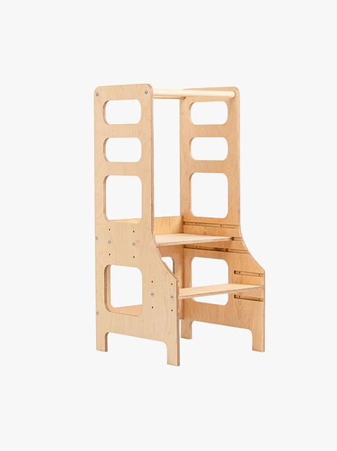 Duck Woodworks Justerbar Hjälpa Till Pall, Natur