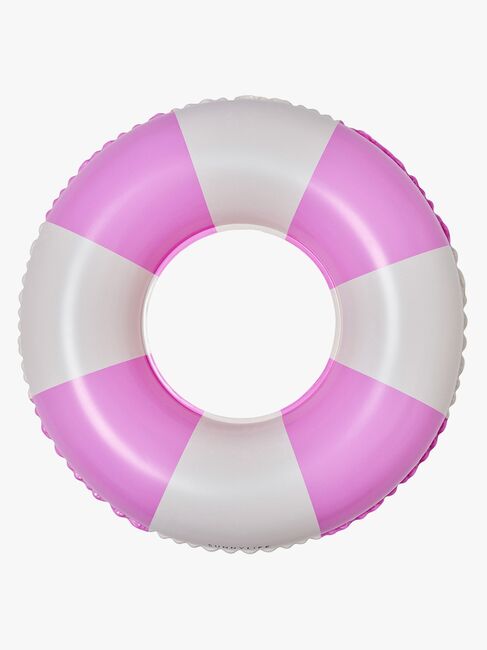 SUNNYLiFE Mini Badring, Pool Party Magenta Stripe