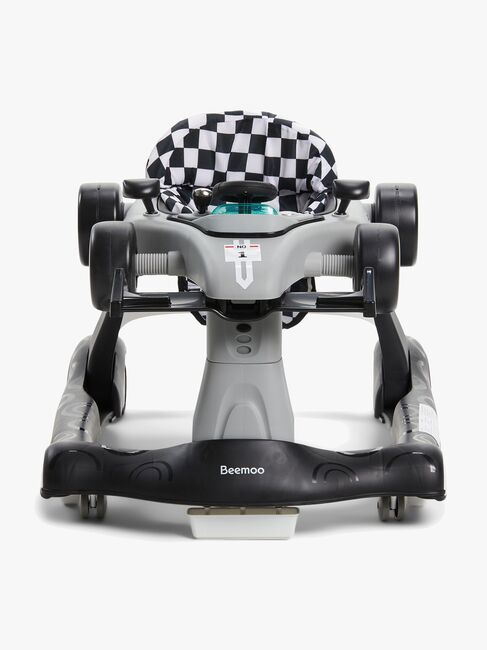 Beemoo PLAY Bil Lära-gå-stol, Cool Grey