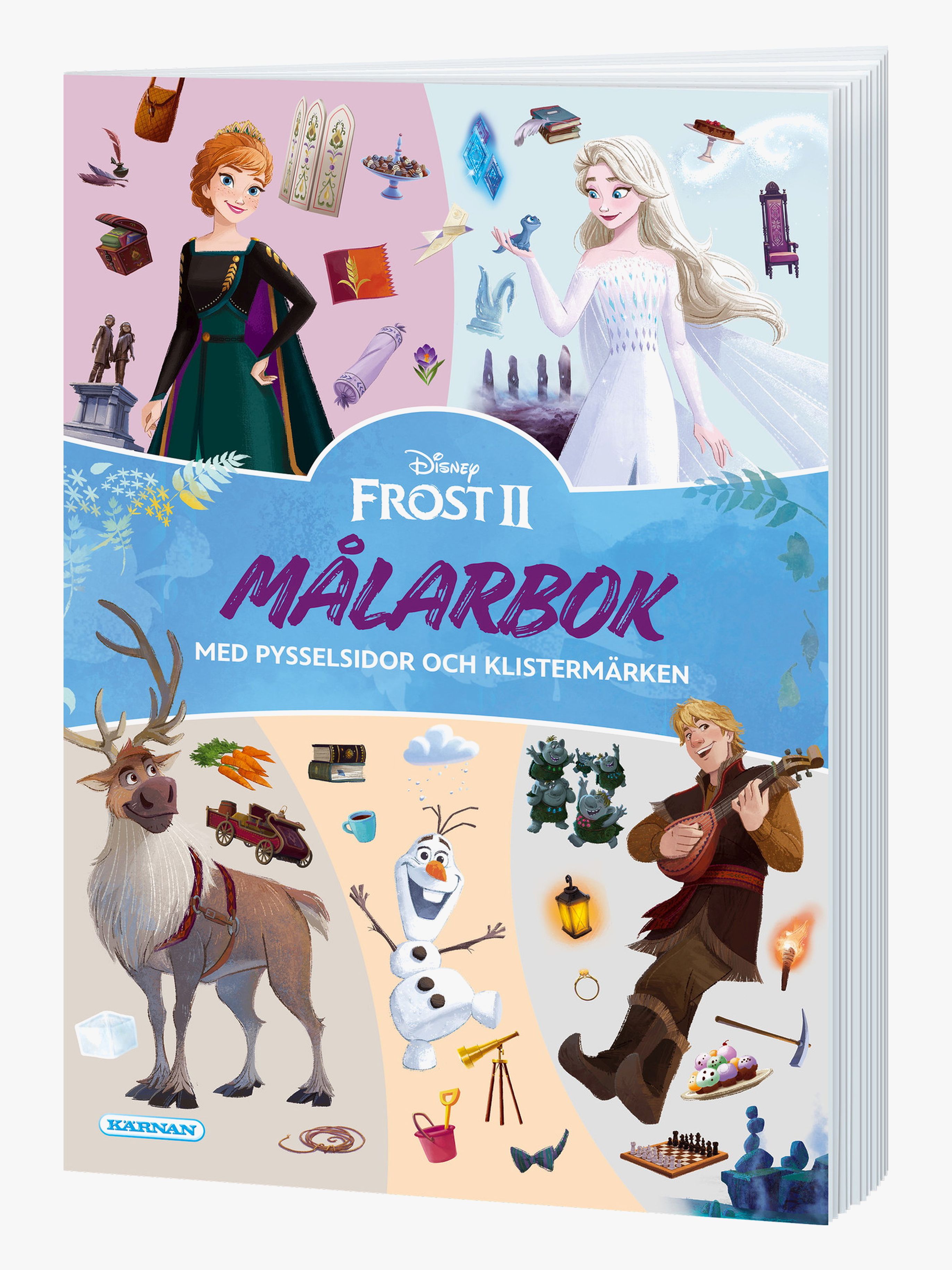 Egmont Kärnan Målarbok Disney Frost