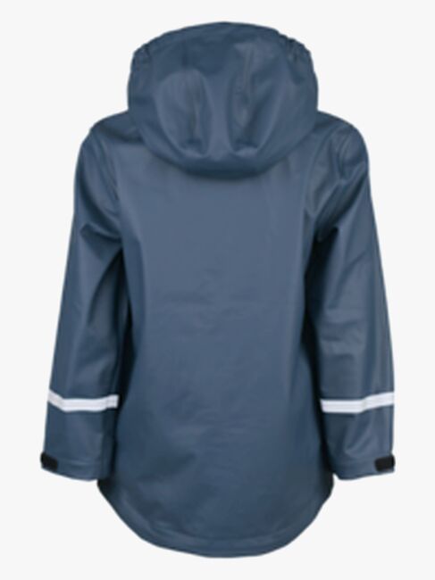 Lindberg Vestby Fodrad Regnjacka, Iron Blue