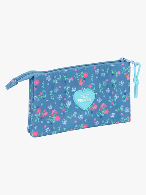 Disney Frozen Trippelpennfodral, Blå