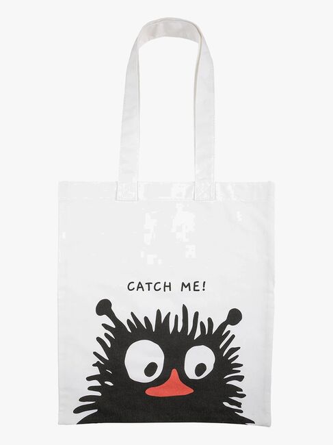 Mumin Catch Me Tygkasse, Vit