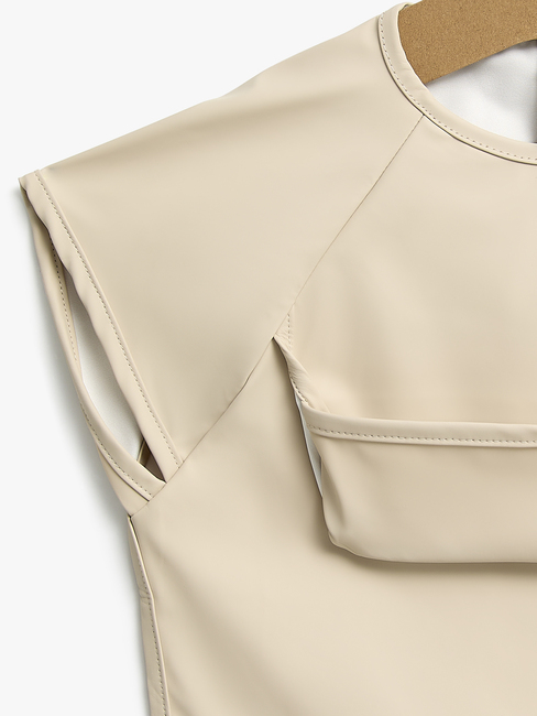 Beemoo CARE Bib Haklapp, Beige