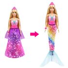 Barbie Dreamtopia Docka 2-in-1 Prinsessa