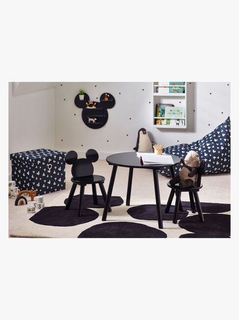 Disney Musse Pigg Bord och Stolar, Svart