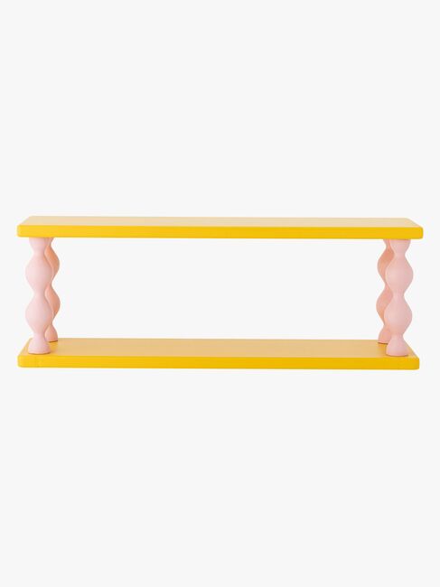 Bloomingville Bibiola Vägghylla, Gul