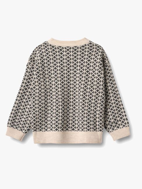 Wheat Elias Tröja, Warm Sand Melange