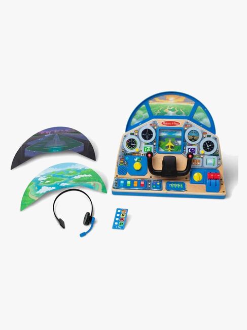 Melissa & Doug Jet Pilot Interaktiv Instrumentbräda