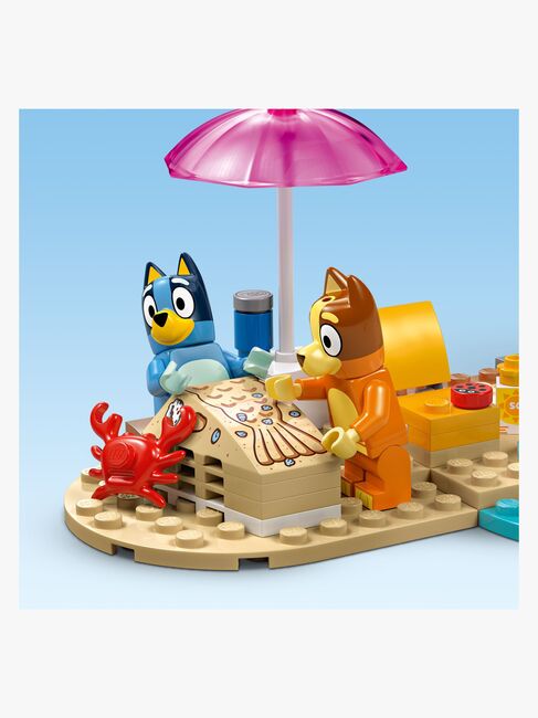 LEGO Bluey 11202 Blueys familjetur till stranden