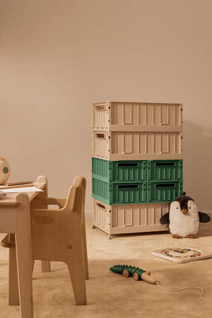 LIEWOOD Weston Förvaringslådor M 2-Pack, Dusty Ivy