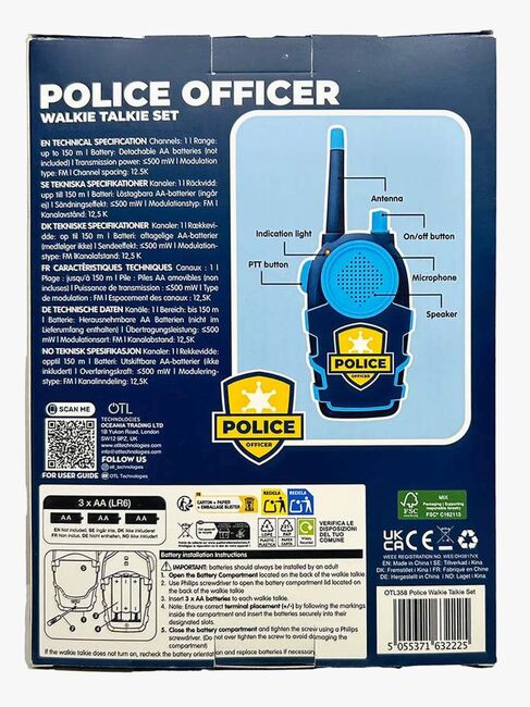 OTL Technologies Walkie-talkie Polis 150m