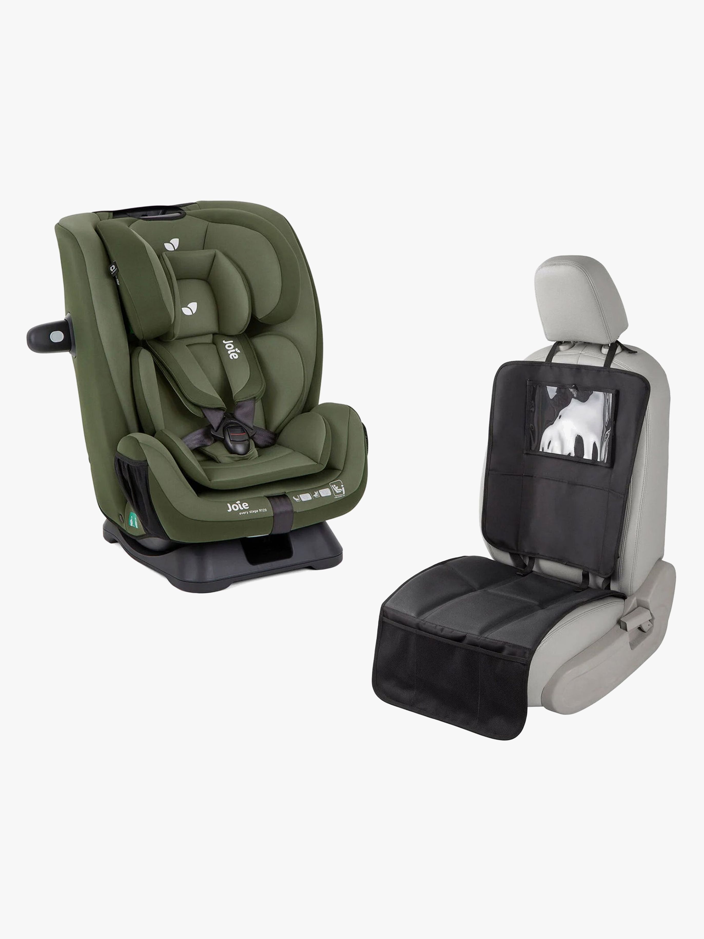 Joie Every Stage Bilbarnstol inkl. 3-in-1 Sparkskydd, Moss