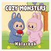Tukan Förlag Cozy Monsters Målarbok