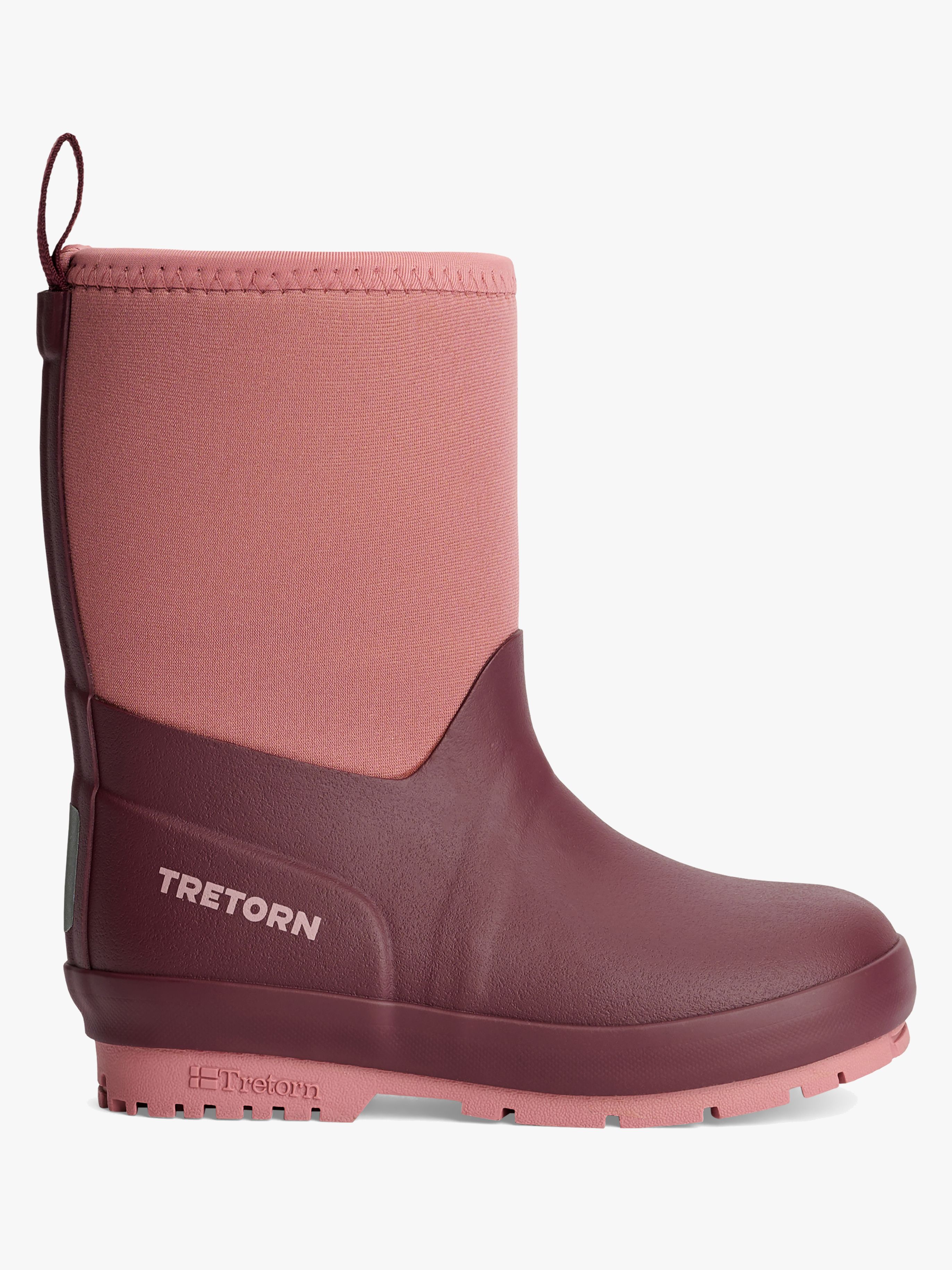 Tretorn Kuling Neoprene Fodrade Gummistövlar, Red, 24