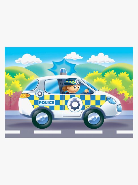Ravensburger Räddningsfordon Pussel 4-i-1