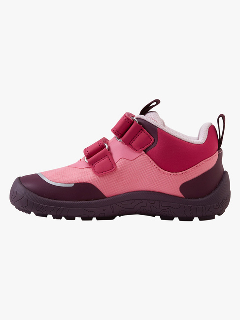 Reima Viikari Barefoot  Vattentäta Mid Sneakers, Soft coral