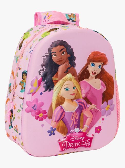 Disney Princess 3D Ryggsäck 8.5L, Rosa