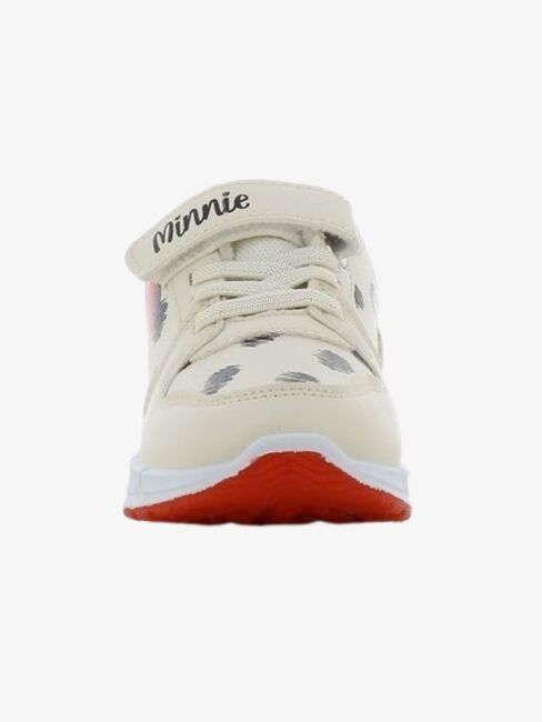 Disney Mimmi Pigg  Blinkande Sneakers, Beige/Black