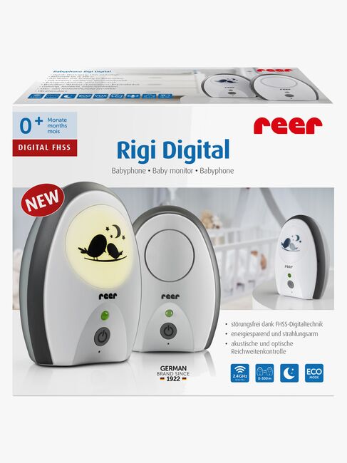 Reer Rigi Digital Babyvakt, Grå