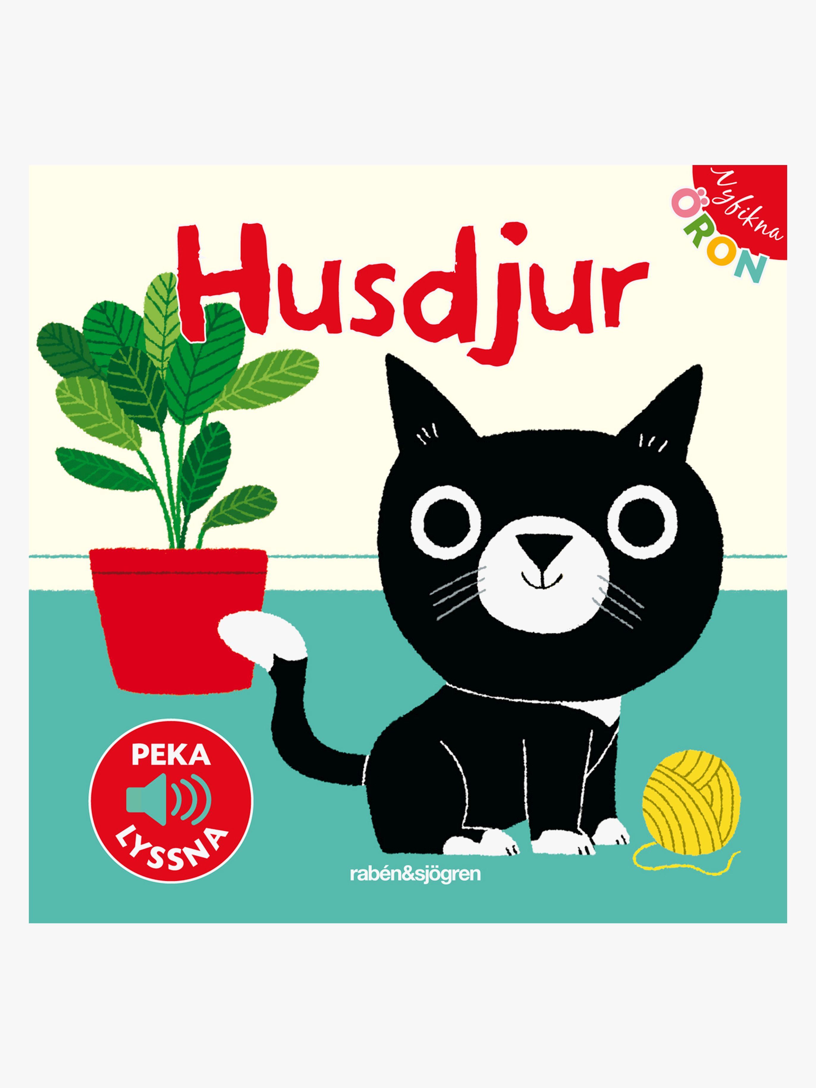 Rabén & Sjögren Bok Nyfikna Öron Husdjur