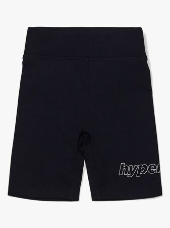 Hyperfied Jersey Logo Biker Shorts, Anthracite