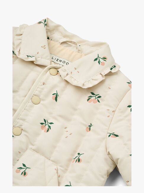 Liewood Bea Quiltad Jacka , Peach / Sea Shell LW19893-1542-3133_4b.jpg