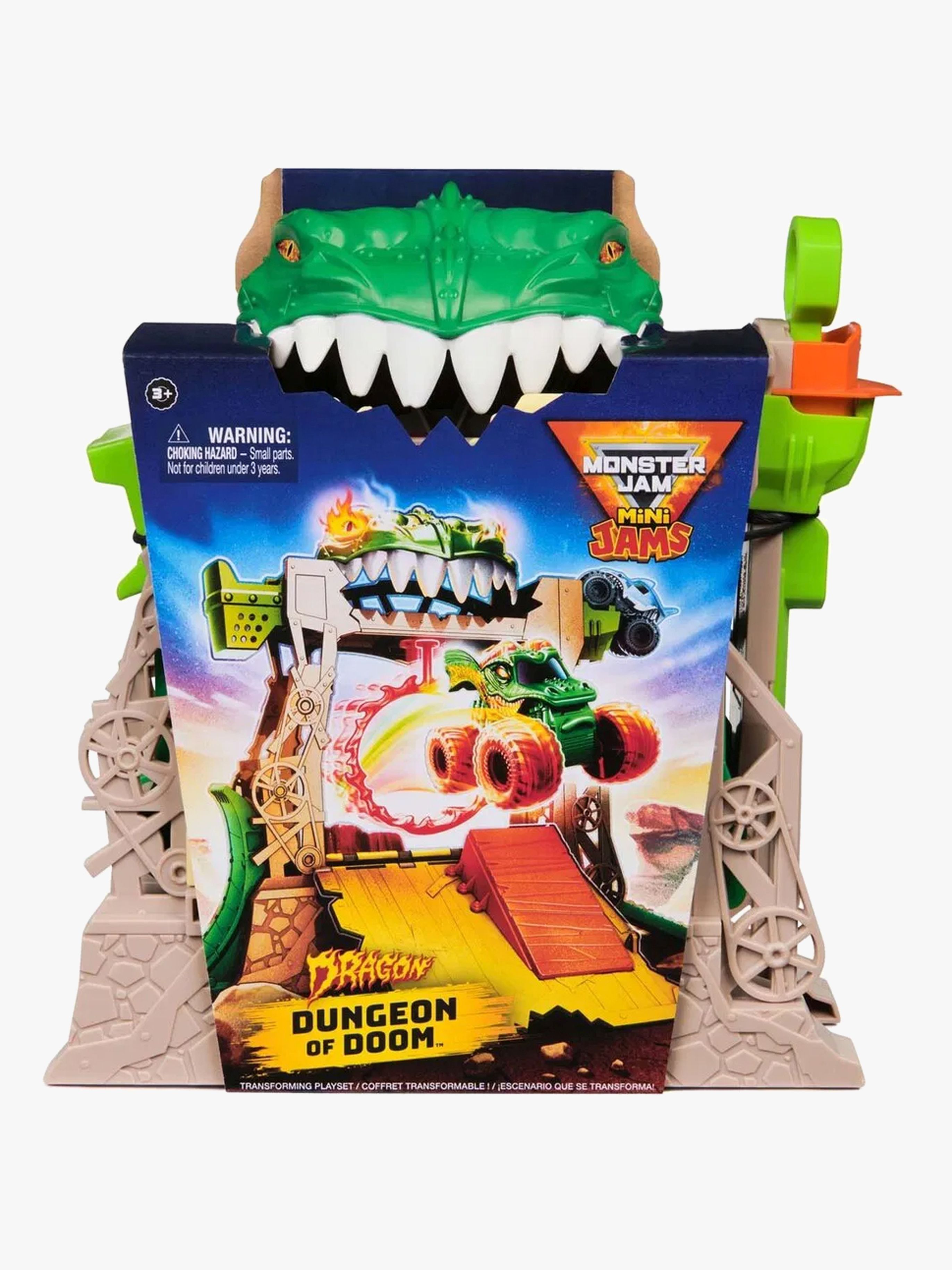 Monster Jam Mini Jams Dungeon of Doom 1:87 Lekset