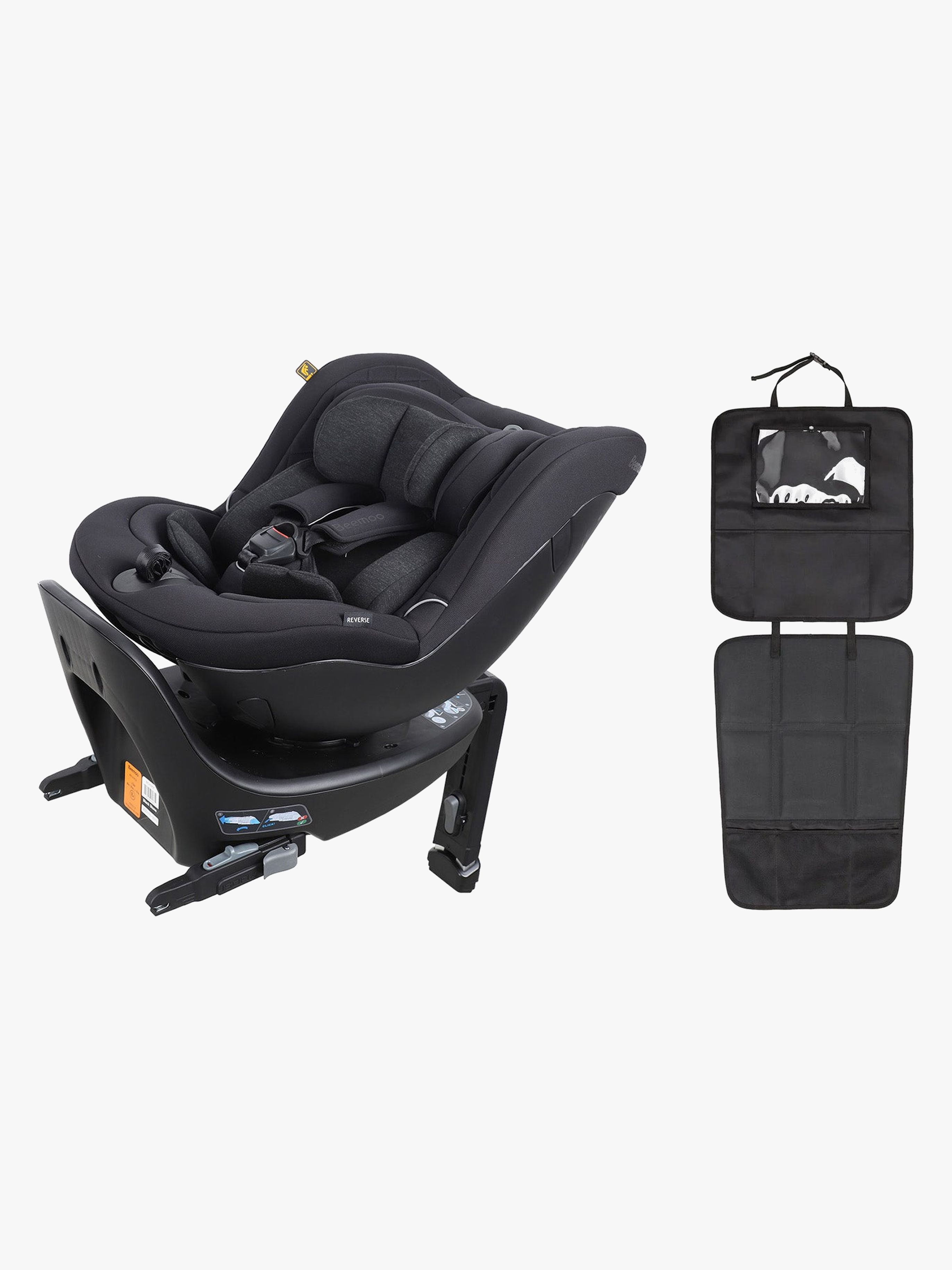Beemoo Reverse i-Size – bakåtvänd bilstol med 360° rotation, 0–18 kg
