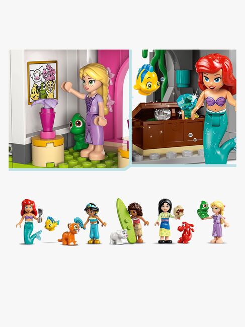 LEGO Disney Princess 43267 Prinsesslott och kungliga husdjur