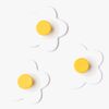 Kid's Concept Krok Blomma 3-Pack, Vit