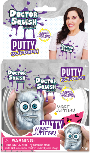 Doctor Squish Putty Buddies Slime Jupiter 50g