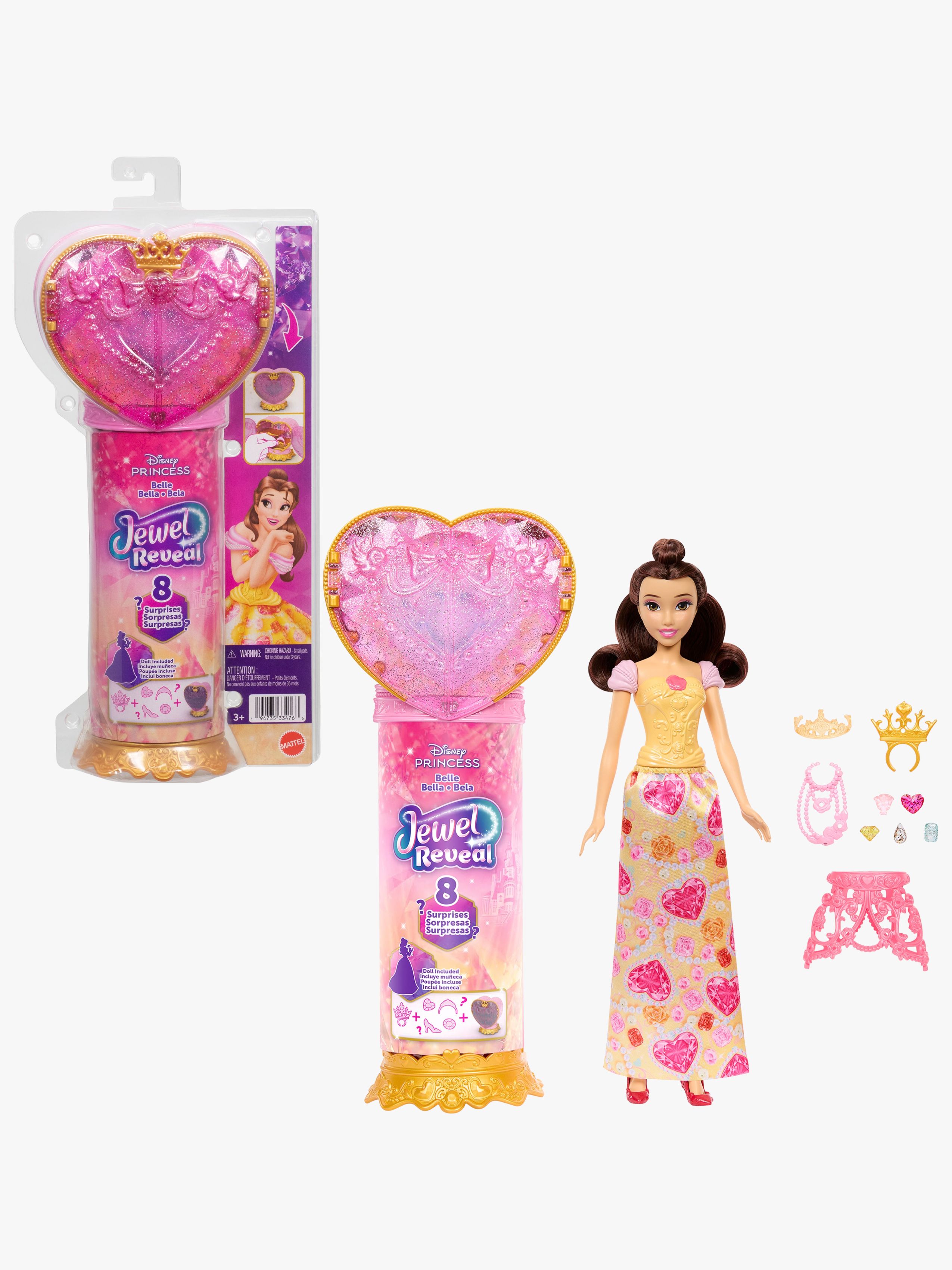 Disney Princess Jewel Reveal Modedocka Belle