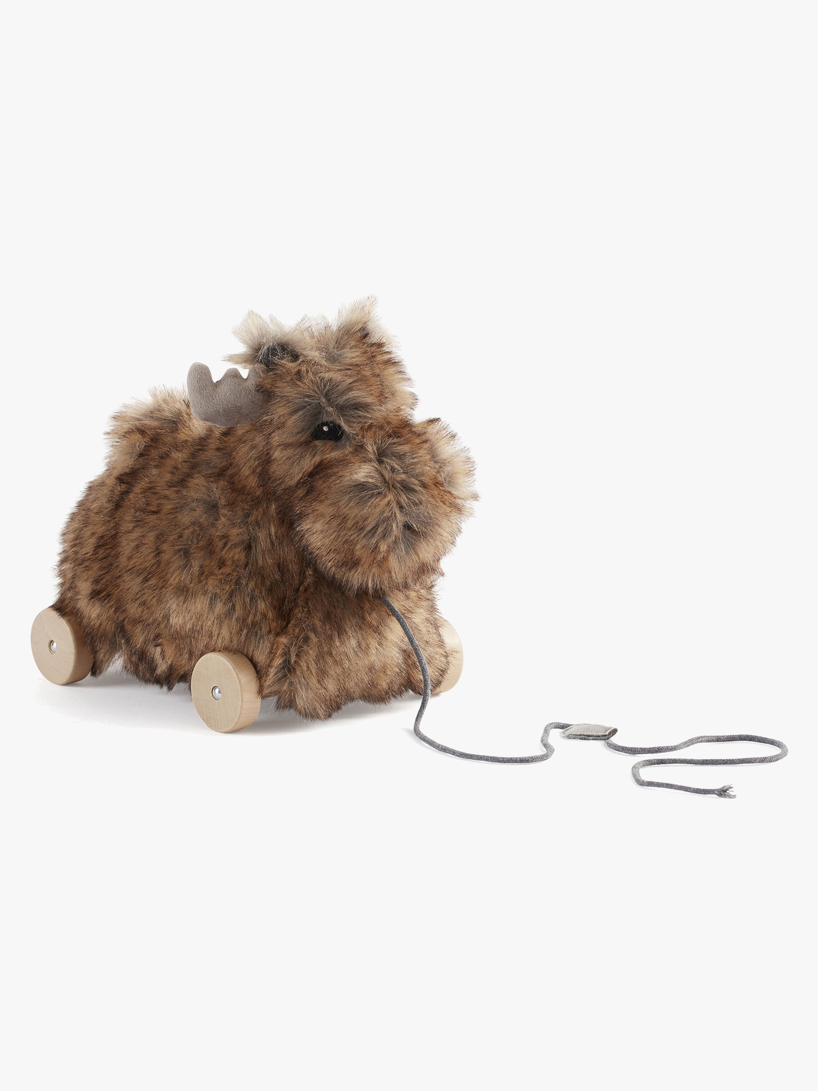 Kids Concept Edvin Dragdjur Älg, Brun