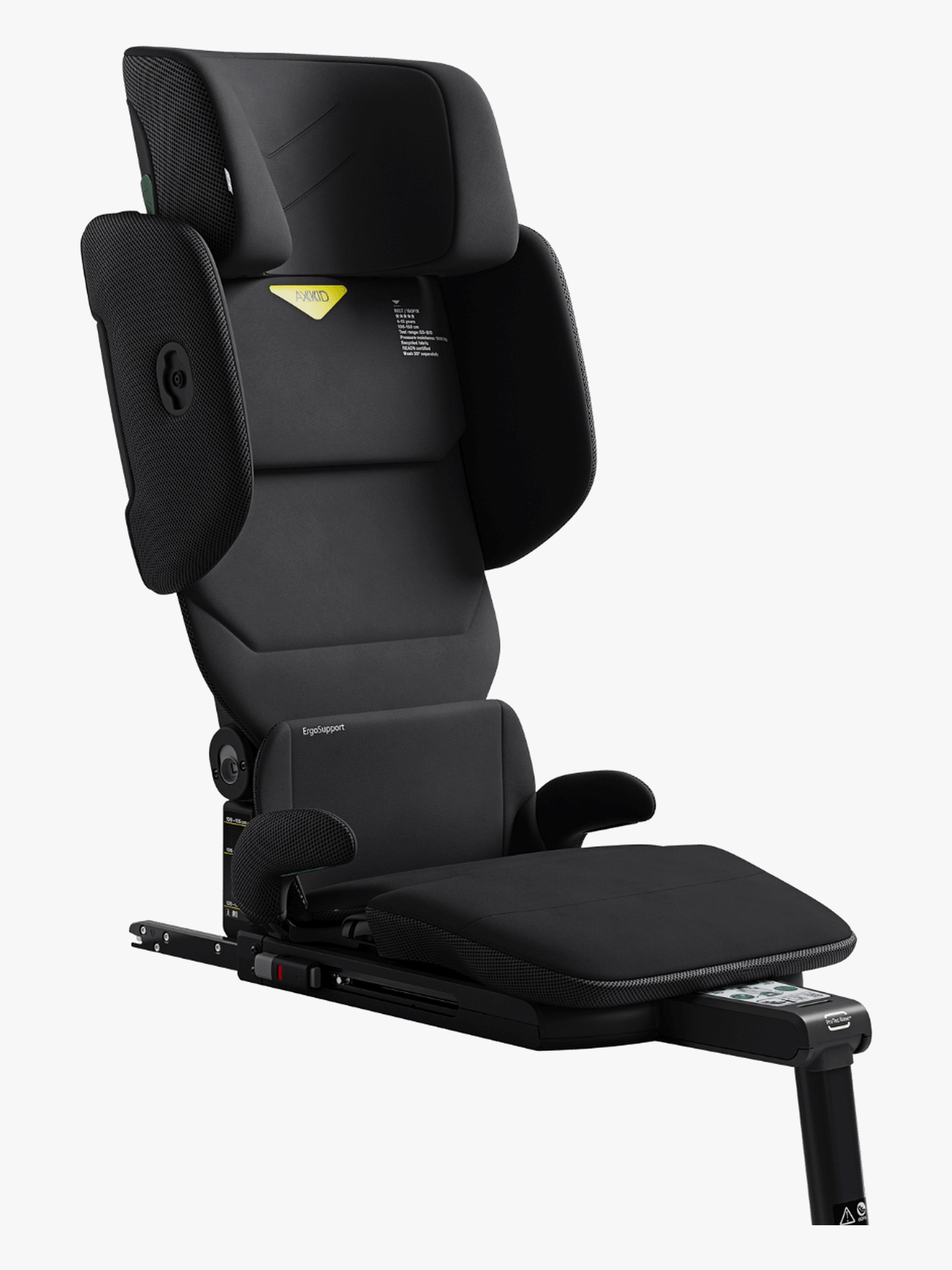 Axkid Up Bältesstol, Coastal Storm Black - Bäst i test