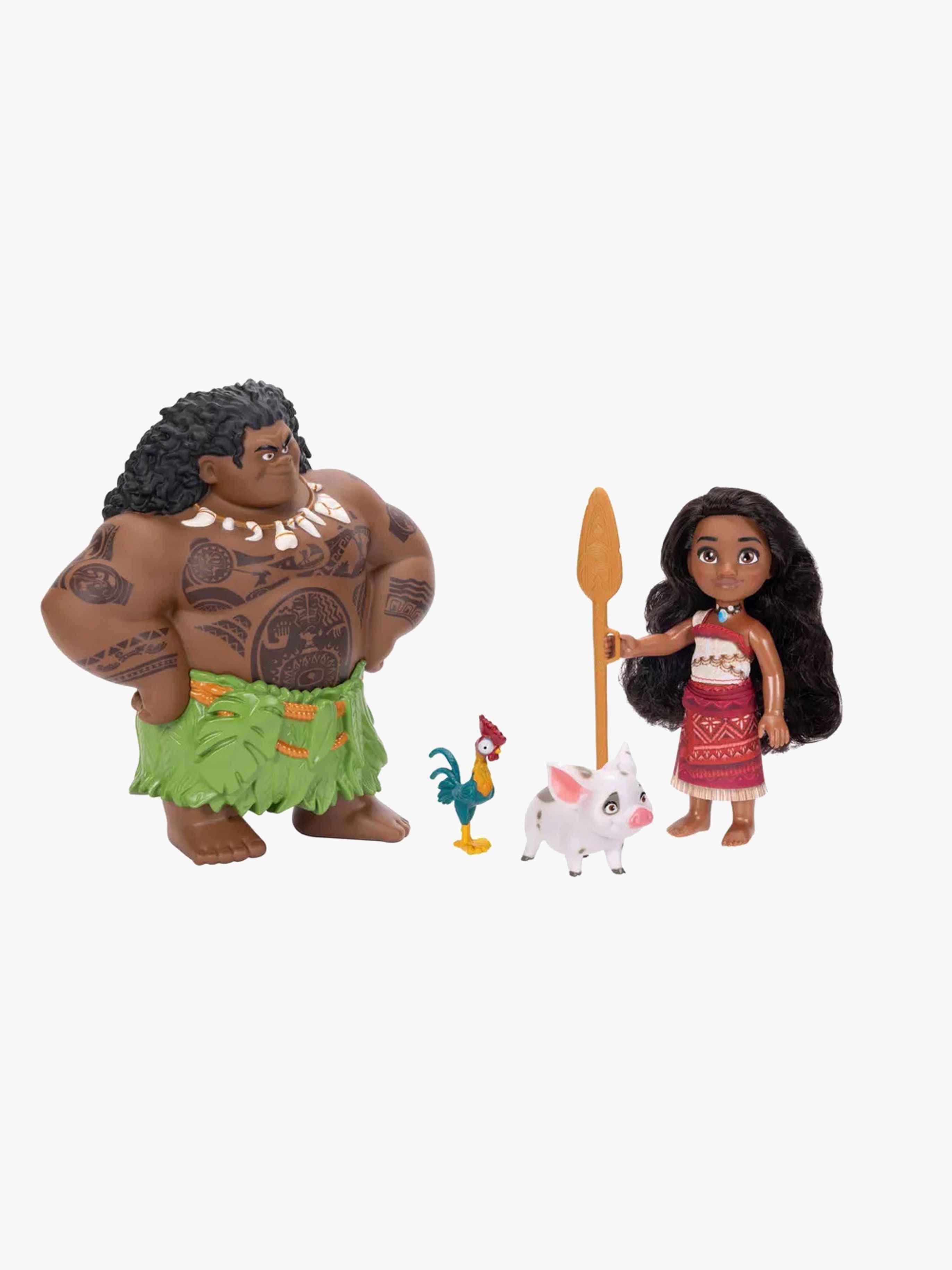 Disney Vaiana &  Maui Petite Figurset 4-Pack
