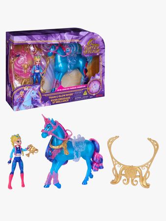 Unicorn Academy Figurset Isabel & River: Train & Glow