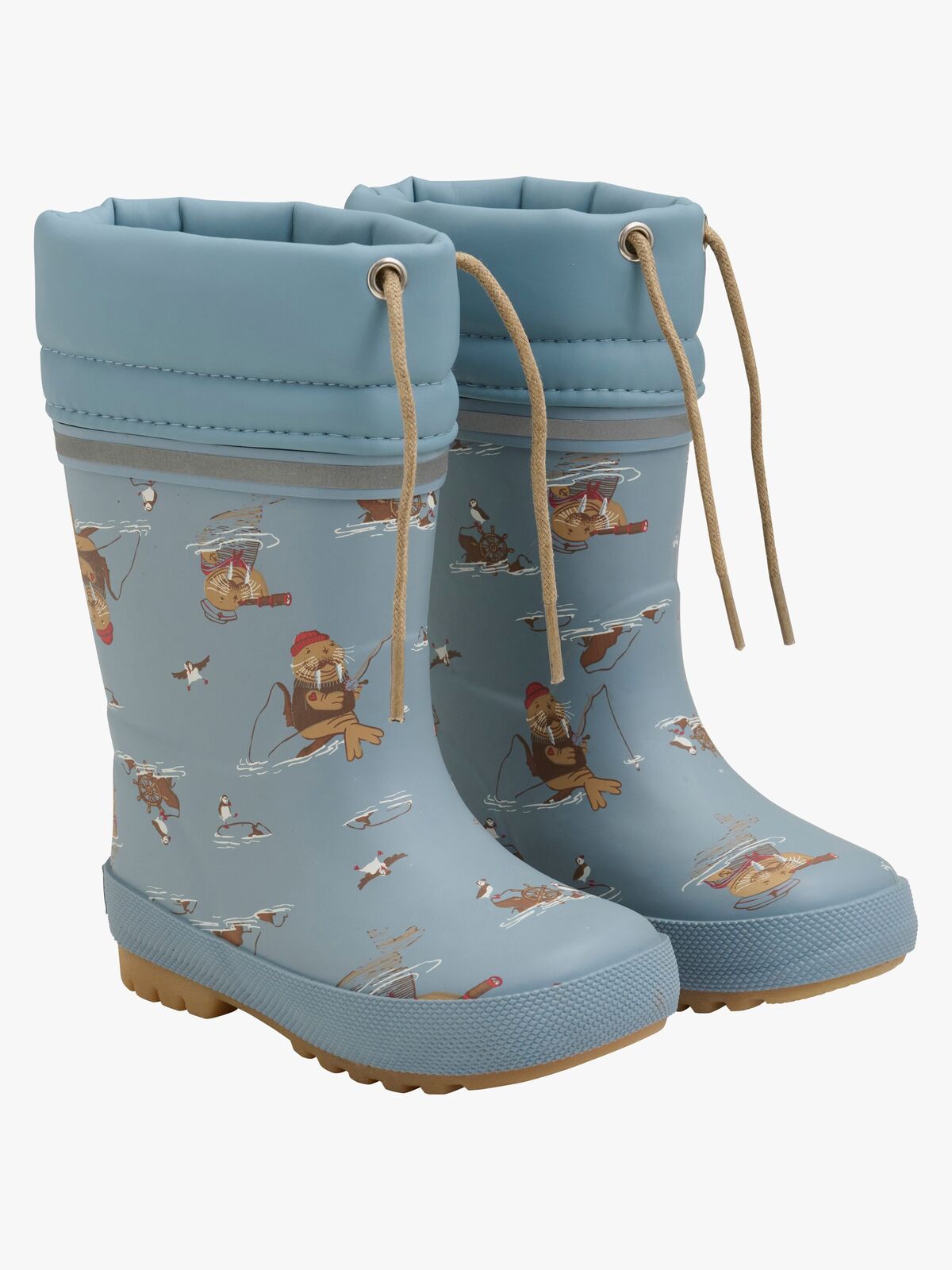 CeLaVi Fodrade Gummistövlar, Smoke Blue