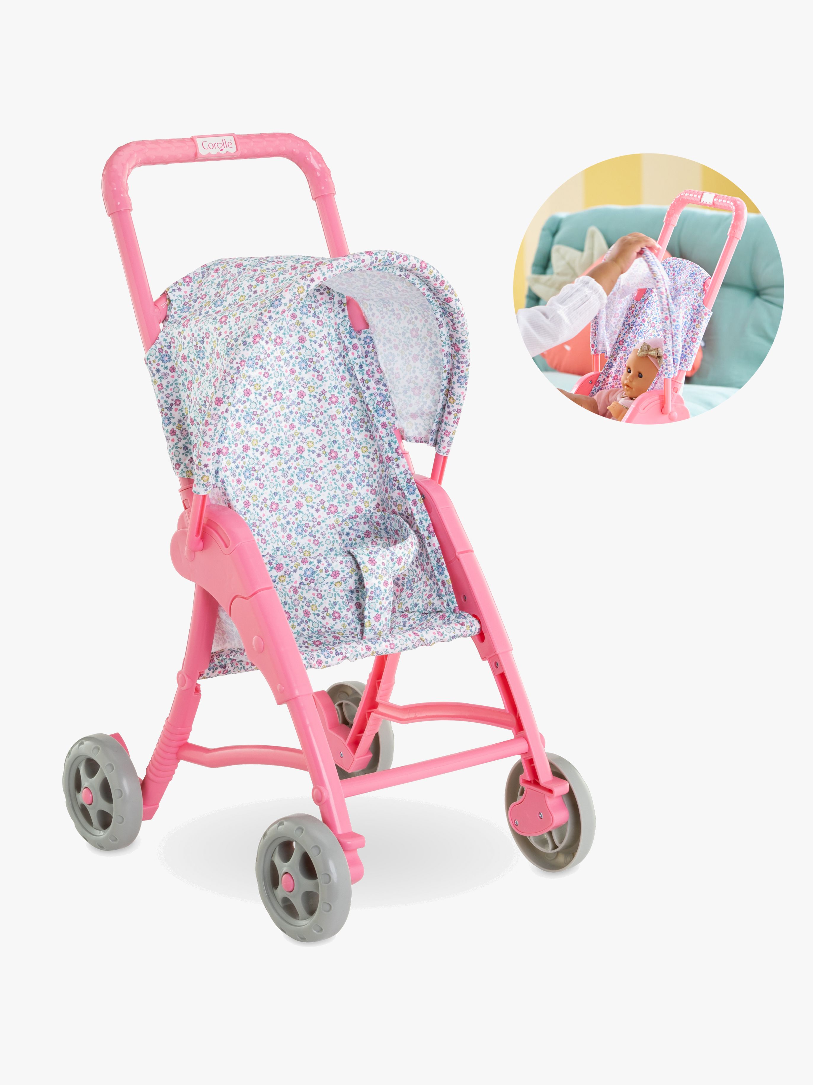 Corolle Docksulky, Rosa/Blå