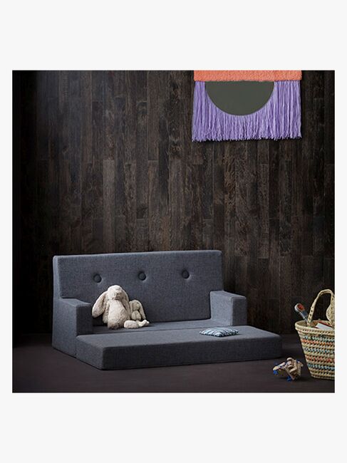 by KlipKlap Kids Soffa, Blue Grey